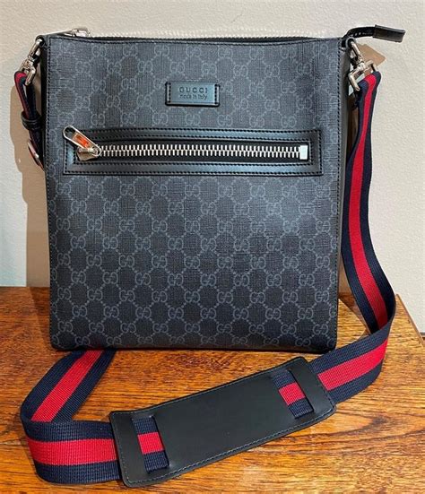 gucci men's messenger bag replica|What do you guys think of this men’s Gucci messenger bag .